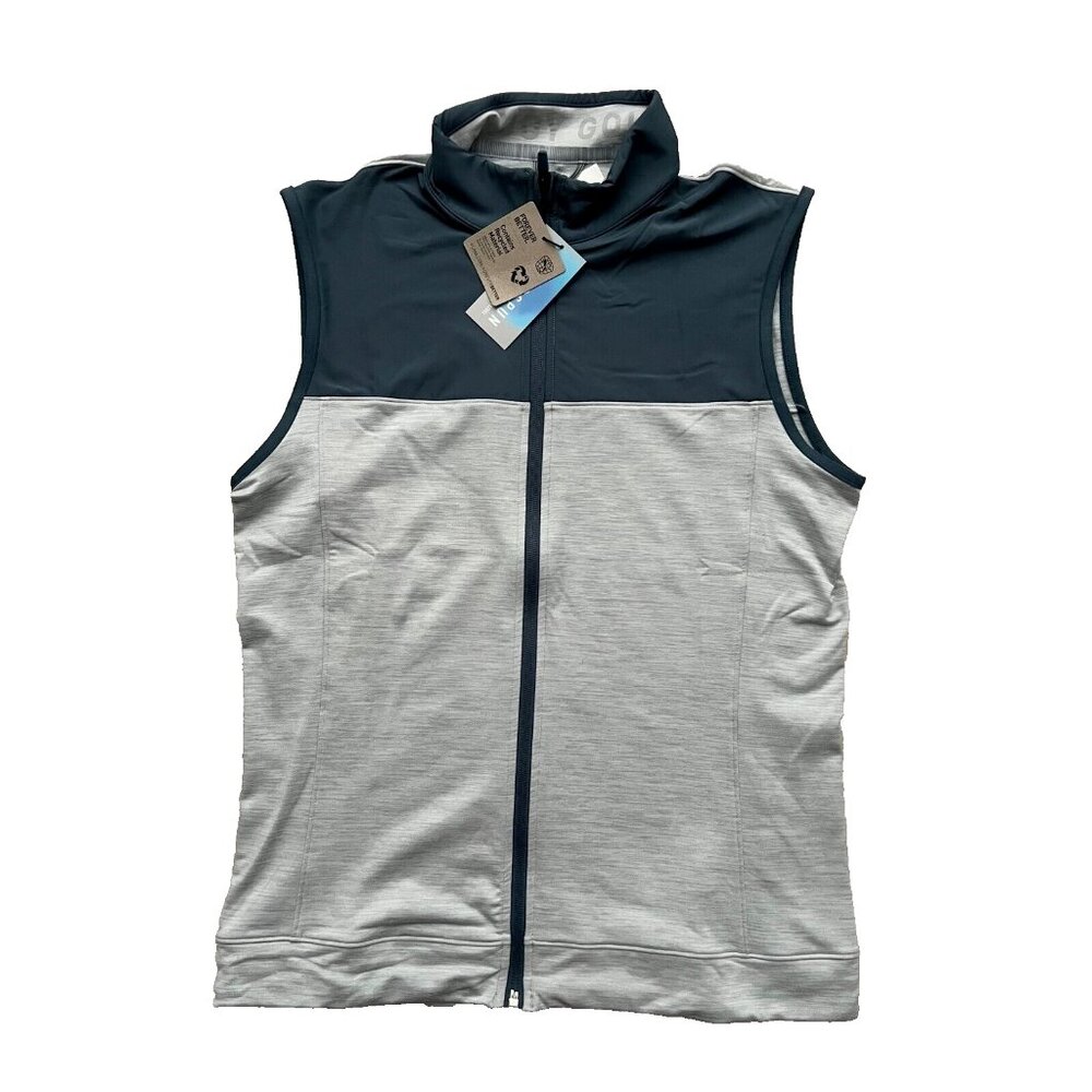 PUMA 537465-04 Cloudspun Golf Vest Evening Sky-High Rise Heather ( S )